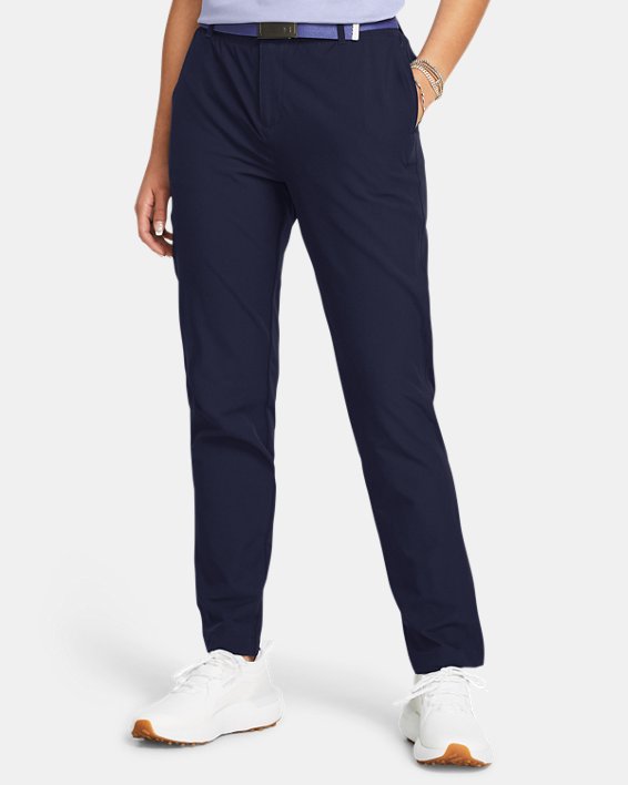 Women's UA Drive Pants in Blue image number 0